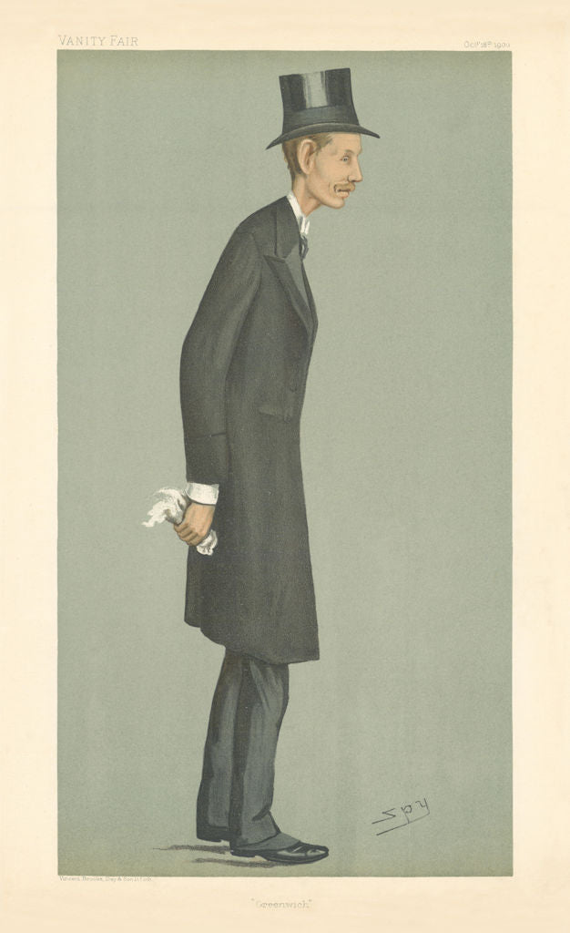 VANITY FAIR SPY CARTOON Lord Hugh Cecil 'Greenwich' & Oxford University MP 1900